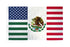 USA/Mexico Friendship Flag 3x5ft Poly - Flags Importer