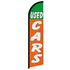 Used Cars (Green & Orange) Windless Banner Flag - Flags Importer