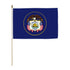 Utah (1913) 12x18in Stick Flag - Flags Importer