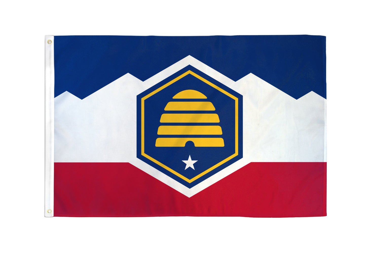 Utah Flag 2x3ft Poly - Flags Importer