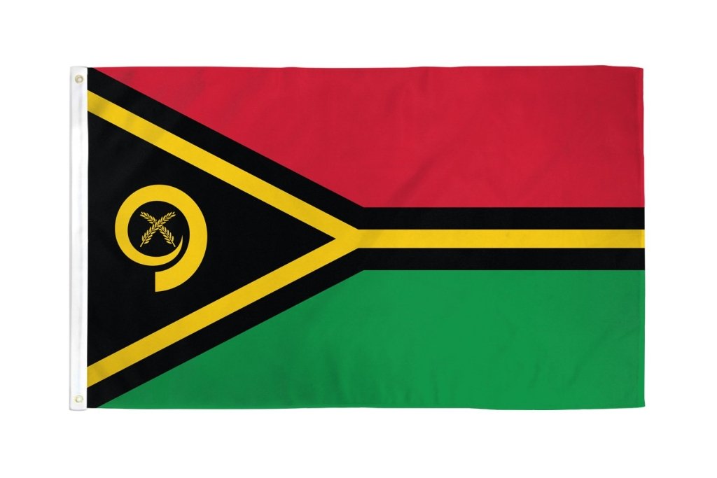 Vanuatu Flag 2x3ft Poly - Flags Importer