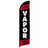 Vapor (Red & Black) Windless Banner Flag - Flags Importer