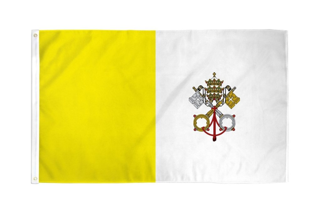 Vatican City Flag 2x3ft Poly - Flags Importer