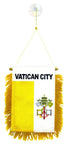 Vatican City Mini Banner - Flags Importer