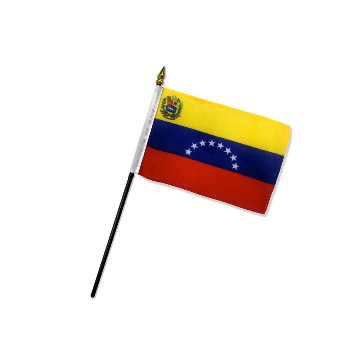 Venezuela (Bolivarian) 4x6in Stick Flag - Flags Importer