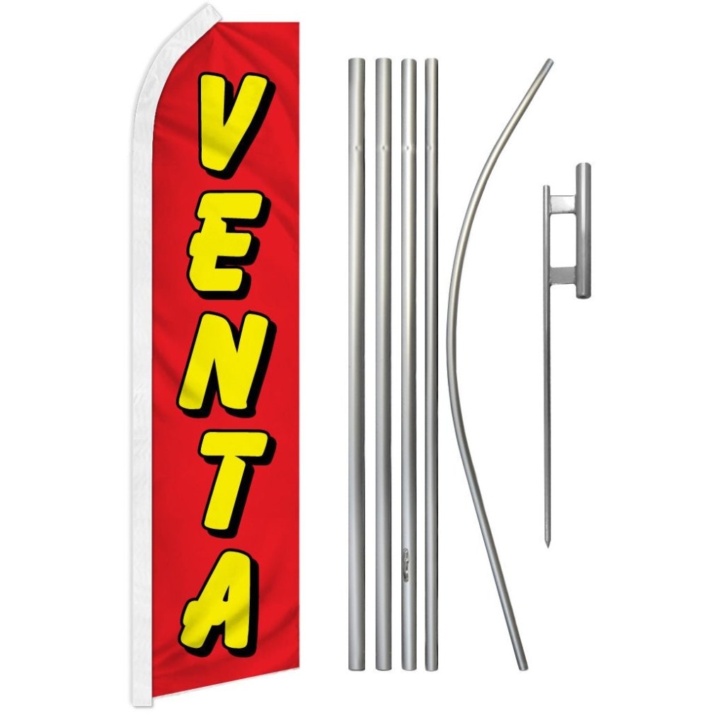 Venta (Sale) Super Flag & Pole Kit - Flags Importer