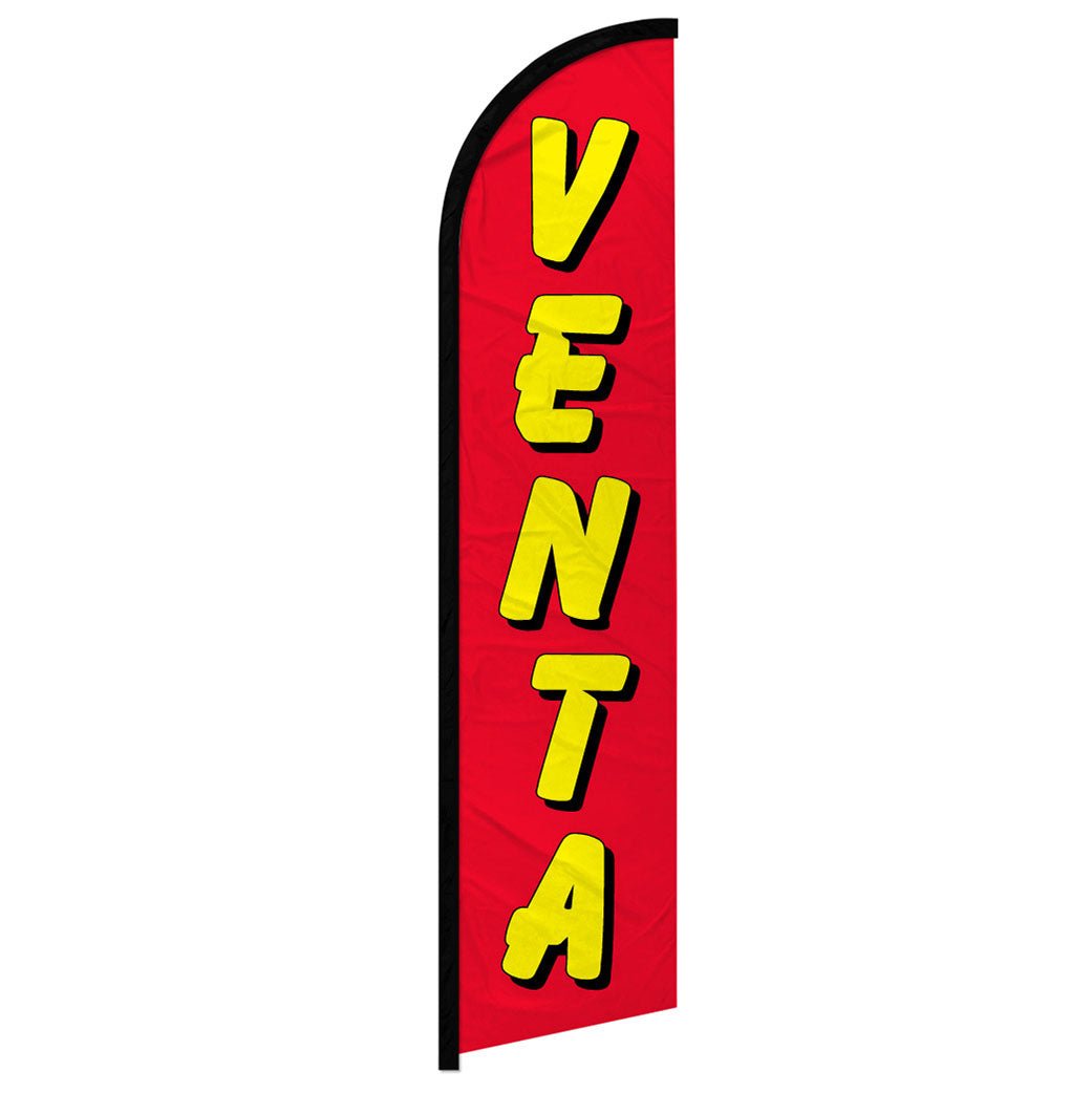 Venta (Sale) Windless Banner Flag - Flags Importer