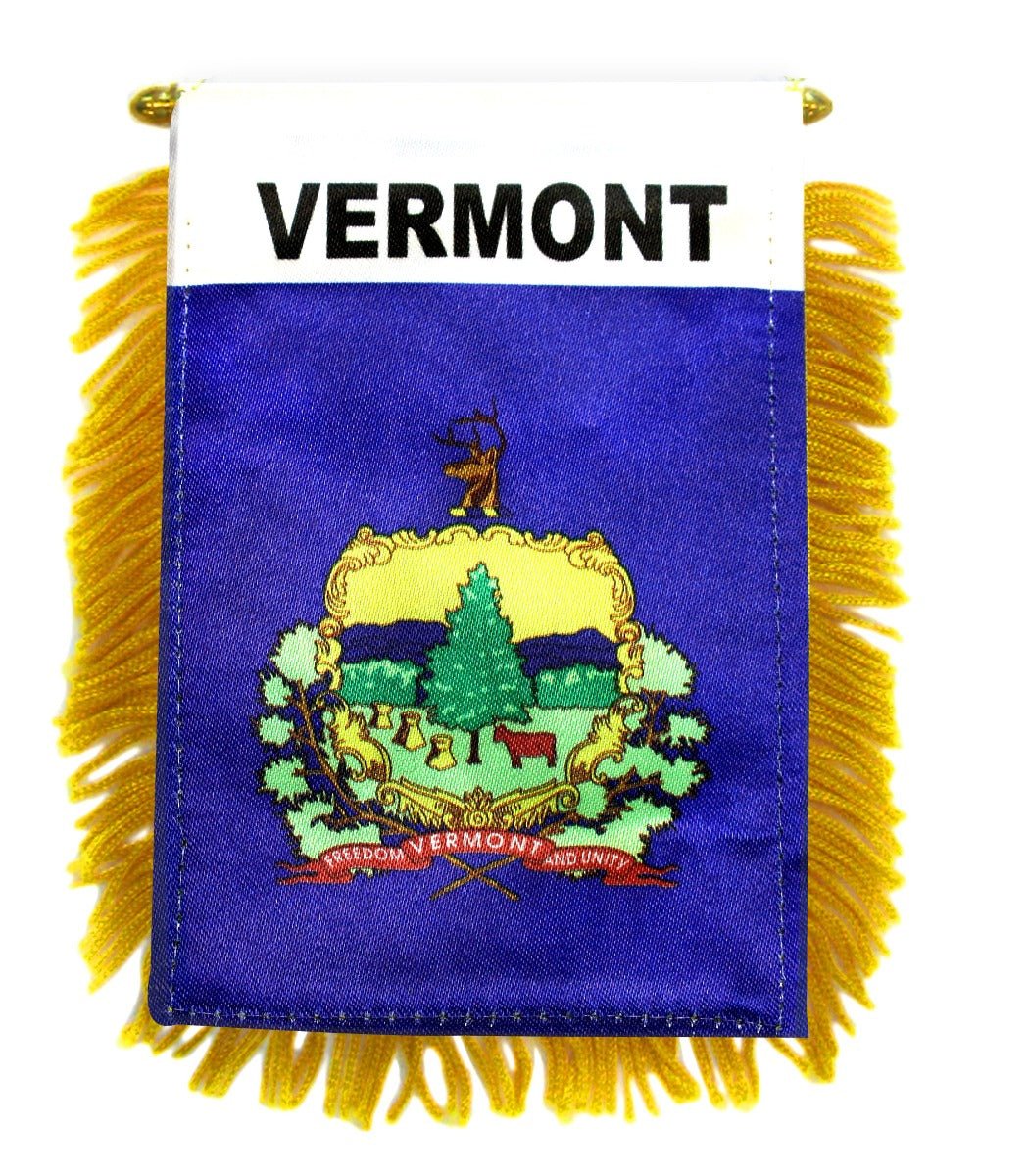 Vermont Mini Banner - Flags Importer