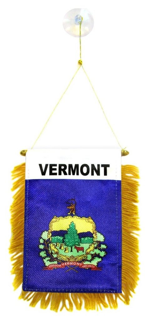 Vermont Mini Banner - Flags Importer