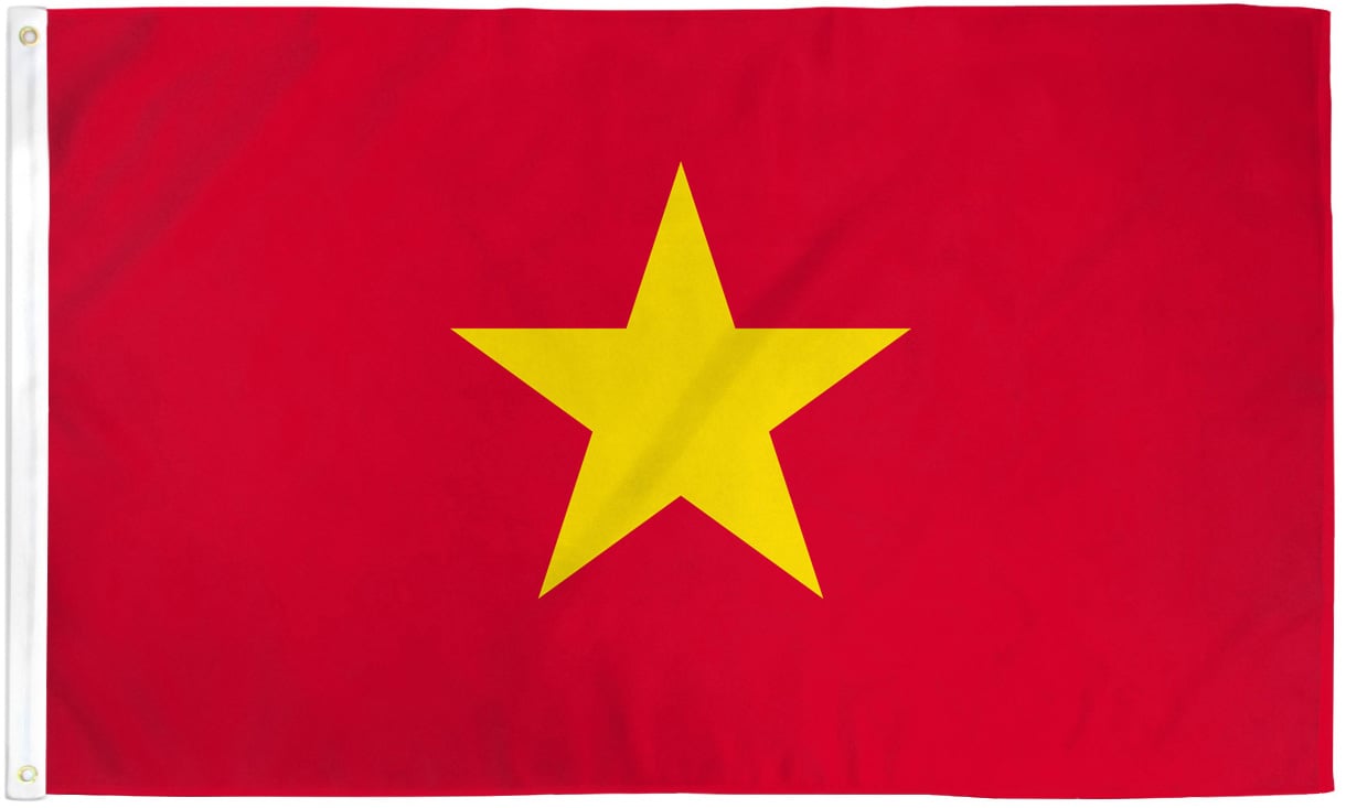 Vietnam Flag 2x3ft Poly - Flags Importer