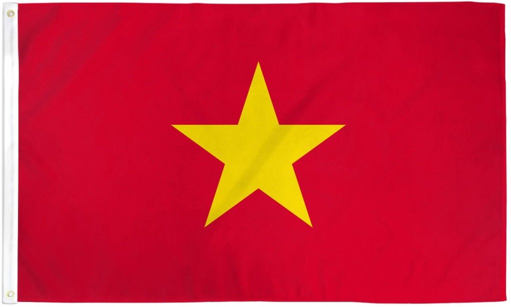 Vietnam Flag 3x5ft Poly - Flags Importer