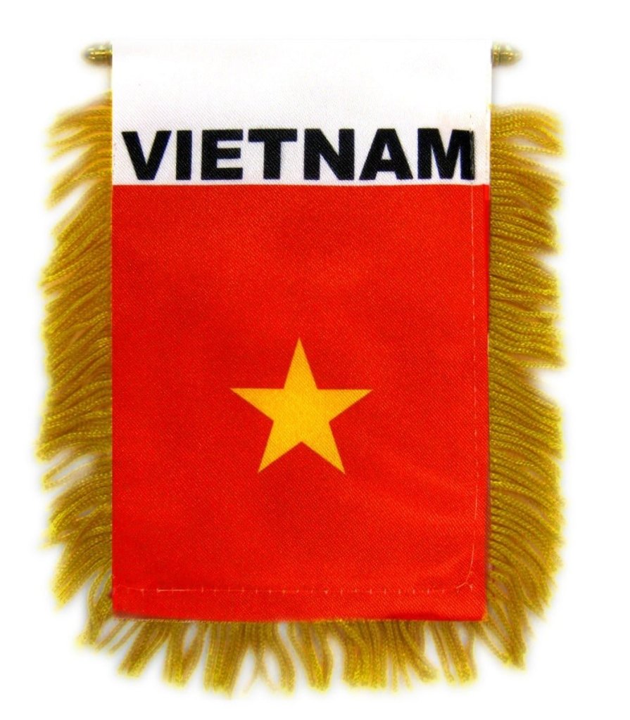 Vietnam Mini Banner - Flags Importer