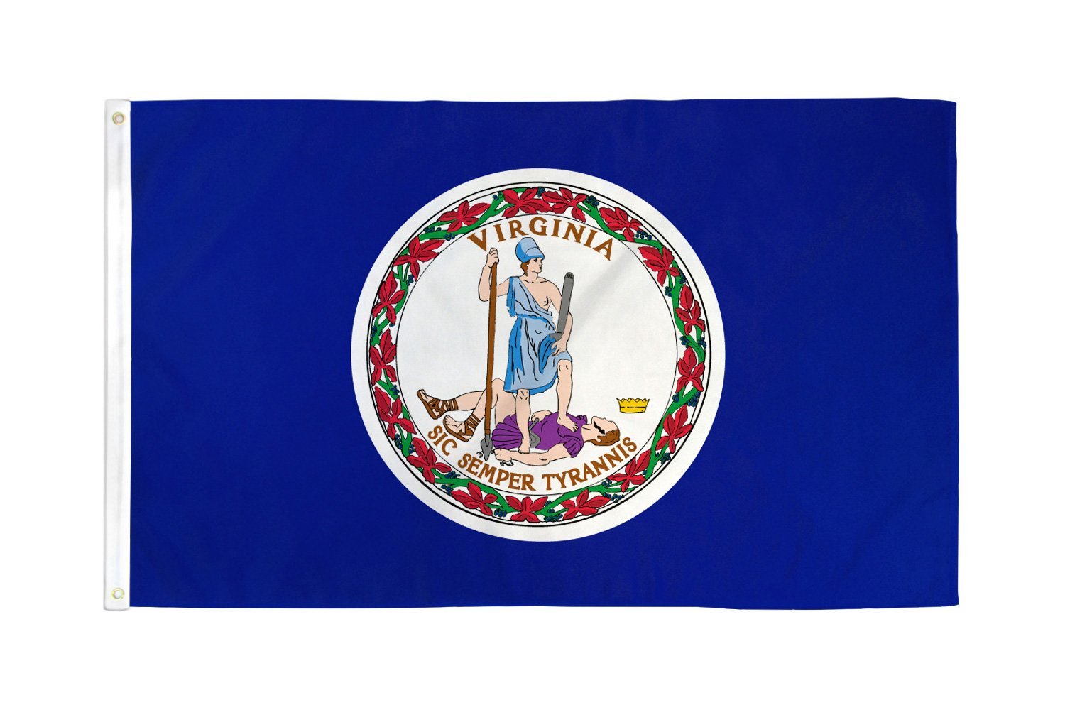 Virginia Flag 2x3ft Poly - Flags Importer