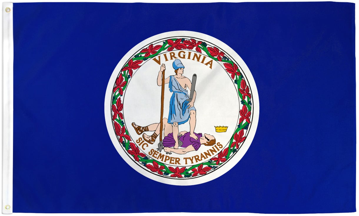 Virginia Flag 2x3ft Poly - Flags Importer