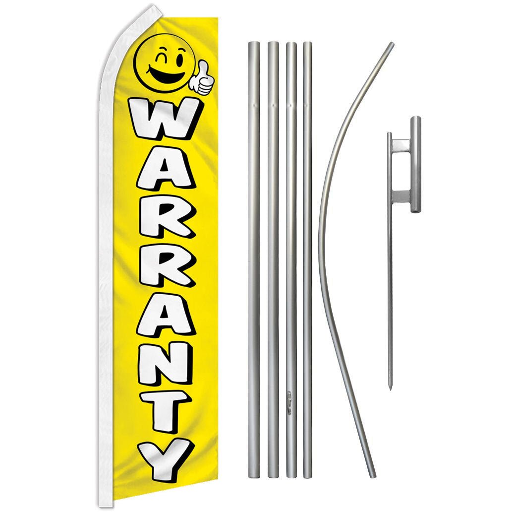 Warranty Super Flag & Pole Kit - Flags Importer