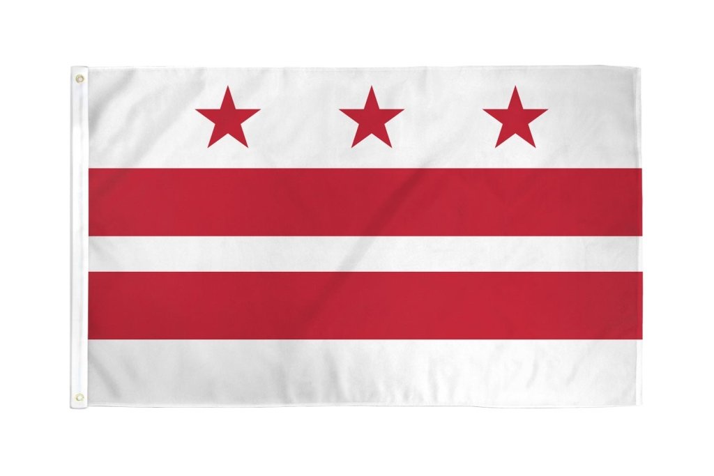 Washington DC Flag 2x3ft Poly - Flags Importer