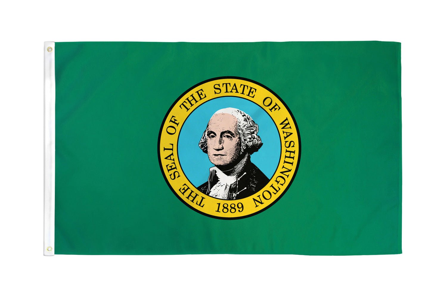 Washington Flag 3x5ft Poly - Flags Importer