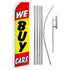 We Buy Cars Super Flag & Pole Kit - Flags Importer