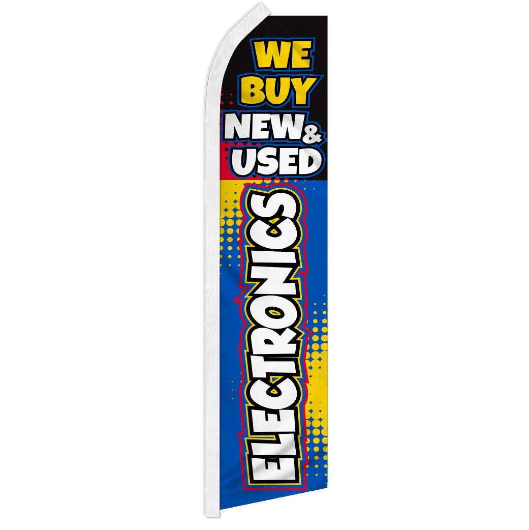 We Buy New & Used Electronics Super Flag - Flags Importer