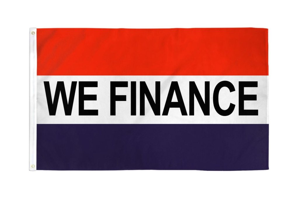 We Finance Flag 3x5ft Poly - Flags Importer