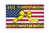 We Support Our Troops (USA Ribbon) Flag 3x5ft Poly - Flags Importer