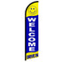 Welcome Drive In Windless Banner Flag - Flags Importer