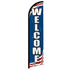 Welcome (Patriotic) Windless Banner Flag - Flags Importer