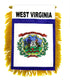 West Virginia Mini Banner - Flags Importer