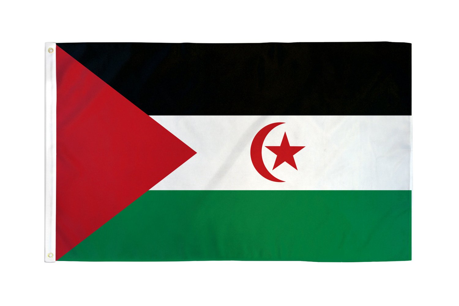 Western Sahara Flag 2x3ft Poly - Flags Importer