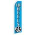 Wheels (Blue) Super Flag - Flags Importer