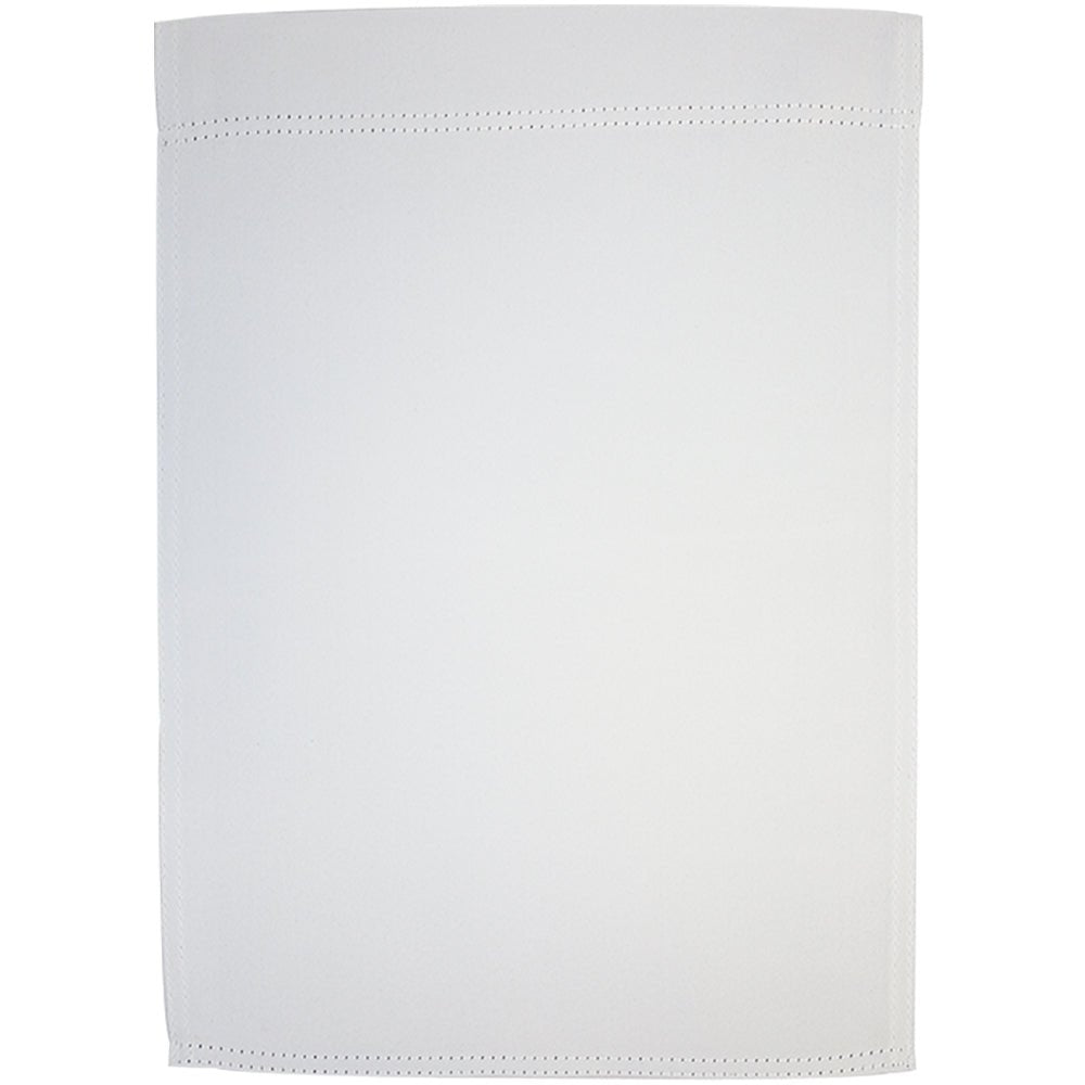 White Sublimation Blank 12x18in Garden Flag - Flags Importer