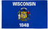 Wisconsin Flag 3x5ft Poly - Flags Importer