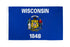 Wisconsin Flag 3x5ft Poly - Flags Importer