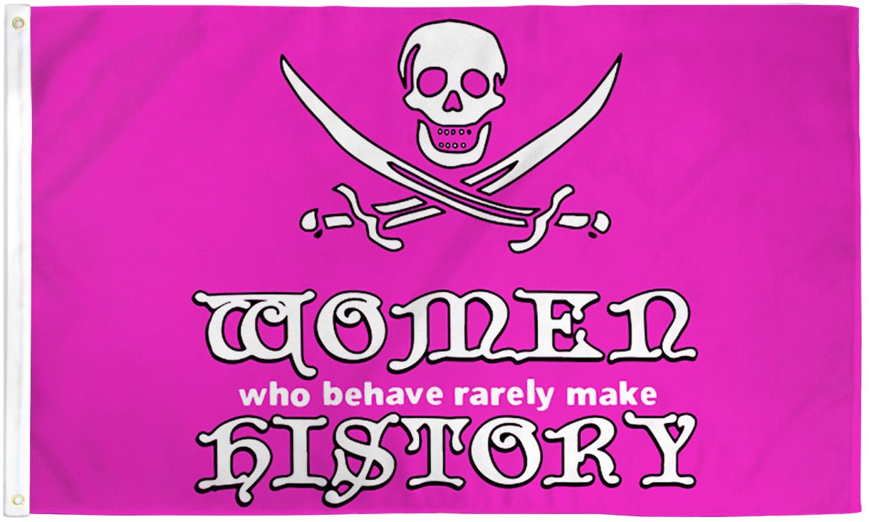 Women In History Pirate Flag 3x5ft Poly - Flags Importer