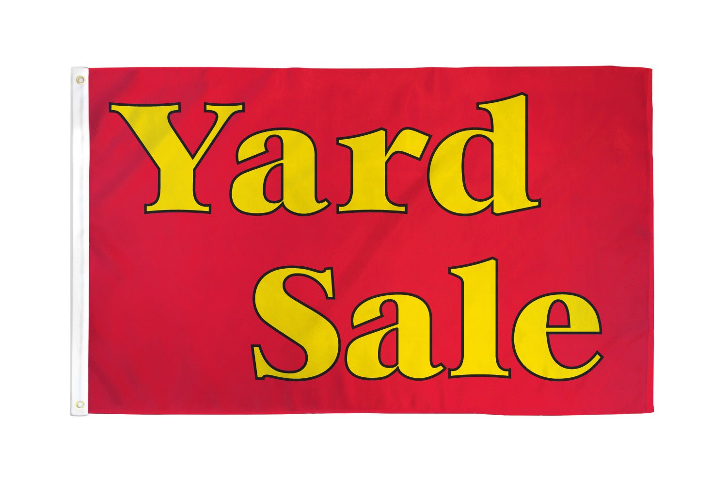 Yard Sale (Red & Yellow) Flag 3x5ft Poly - Flags Importer