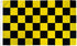 Yellow & Black Checkered Flag 2x3ft Poly - Flags Importer