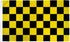 Yellow & Black Checkered Flag 3x5ft Poly - Flags Importer