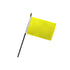 Yellow Solid Color 4x6in Stick Flag - Flags Importer