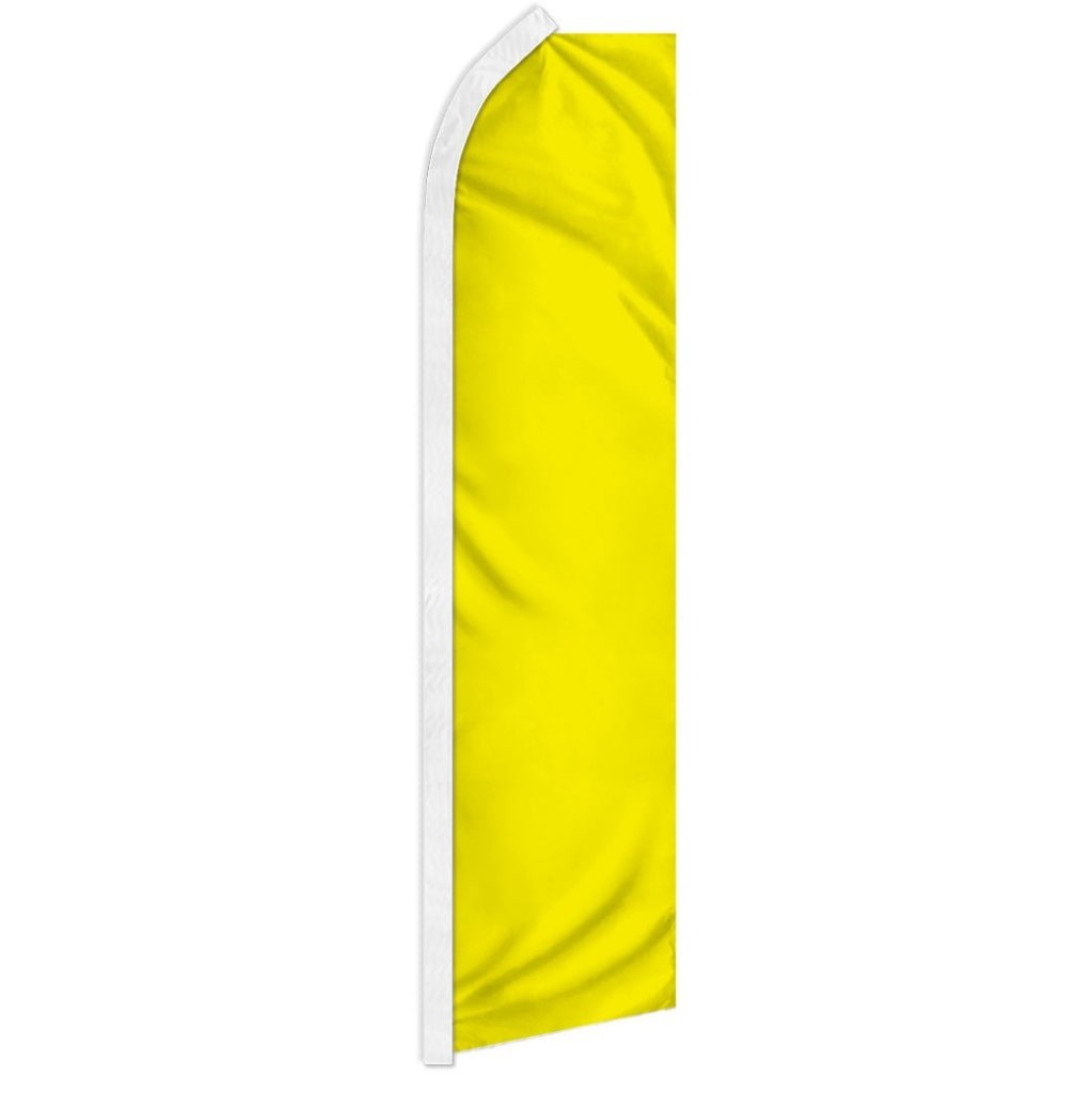 Yellow Solid Color Super Flag - Flags Importer