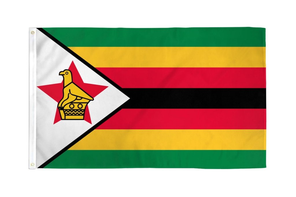 Zimbabwe Flag 3x5ft Poly - Flags Importer