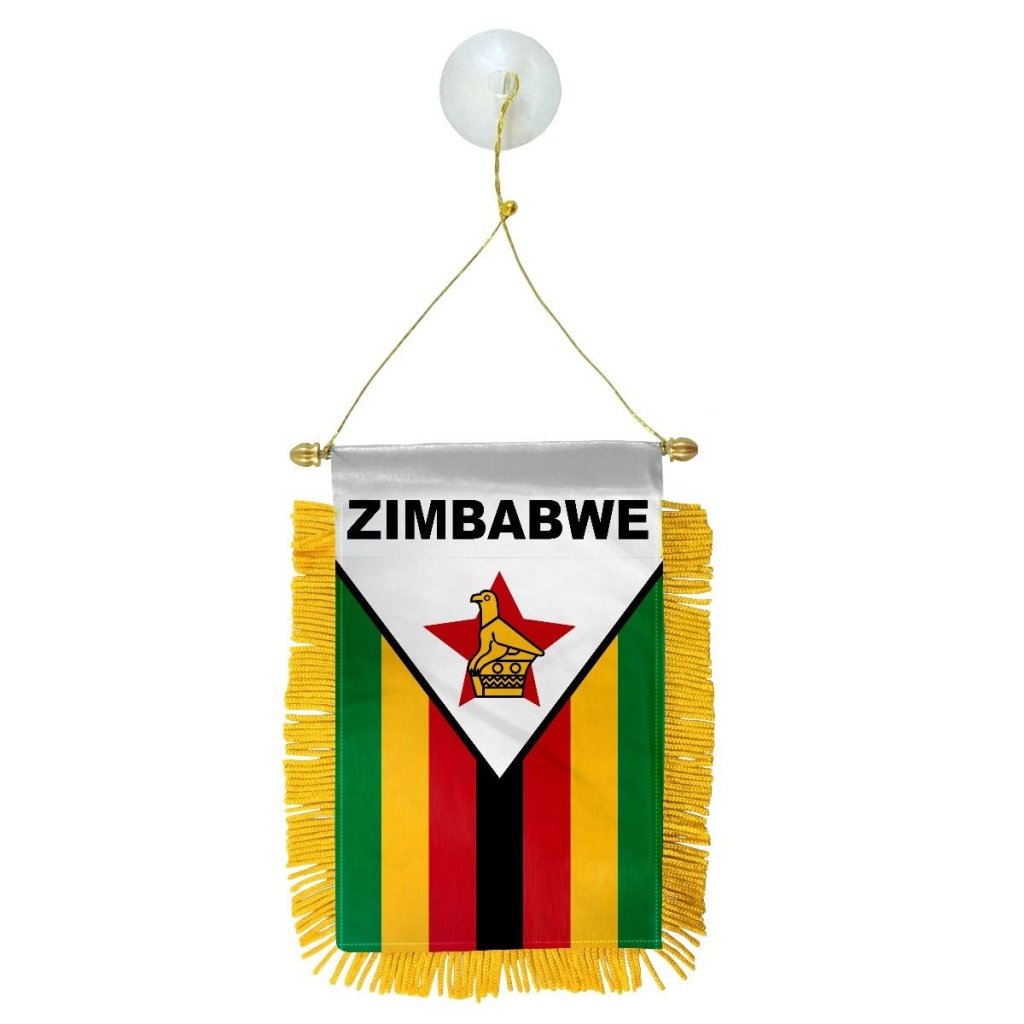 Zimbabwe Mini Banner - Flags Importer