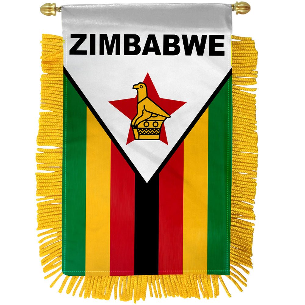 Zimbabwe Mini Banner - Flags Importer