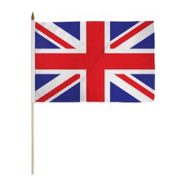 United Kingdom 12x18in Stick Flag | Flags Importer | International Hand ...