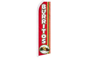 Burritos (Red) Super Flag