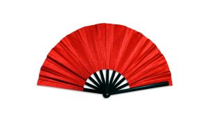 Glitter Red X-Large Hand Fan