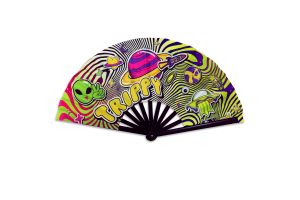 Trippy X-Large Hand Fan