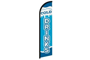 Cold Drinks Windless Banner Flag