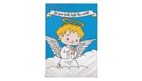 Angel Boy Garden Printed Polyester Garden Flag 28in by 40in