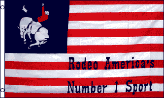 rodeo flag pole