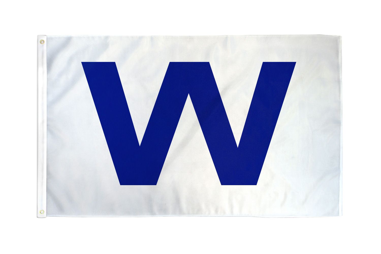 Big Blue W Flag 3x5ft Poly, Flags Importer